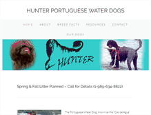 Tablet Screenshot of hunterpwd.com